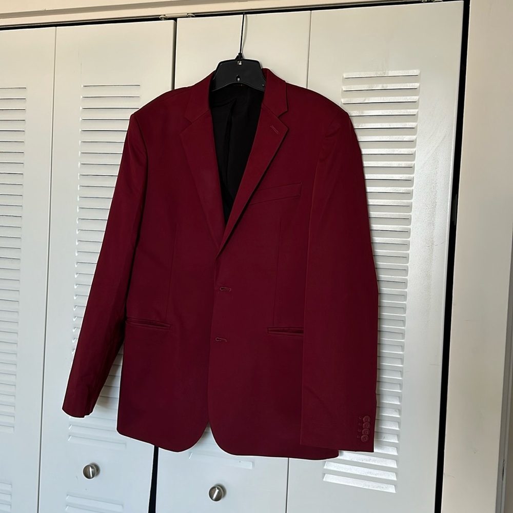 Maroon blazer